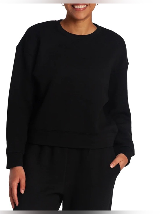 Lazypants Tops - LAZYPANTS Women’s Double Knit Fleece Crewneck Sweatshirt – NWOT ✨